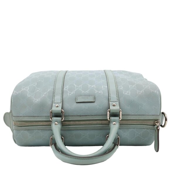 Gucci Joy Medium GG Imprime Boston Bag Light Blue 193603 - Picture 4 of 13